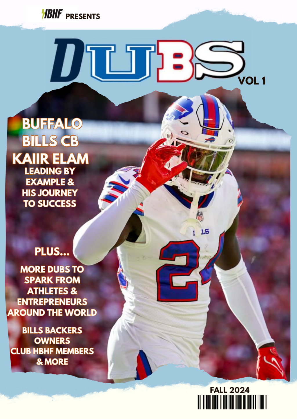 ALL DUBS MATTER: A New Magazine Project With Stevie Johnson’s Club&nbsp;HBHF